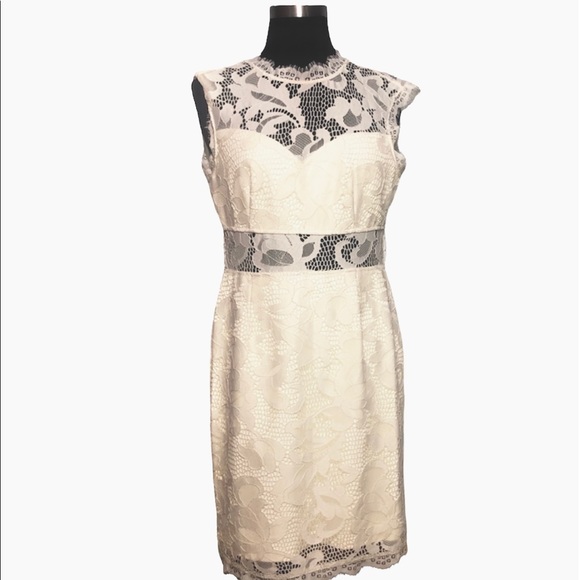 White Lace Dress - Picture 4 of 10